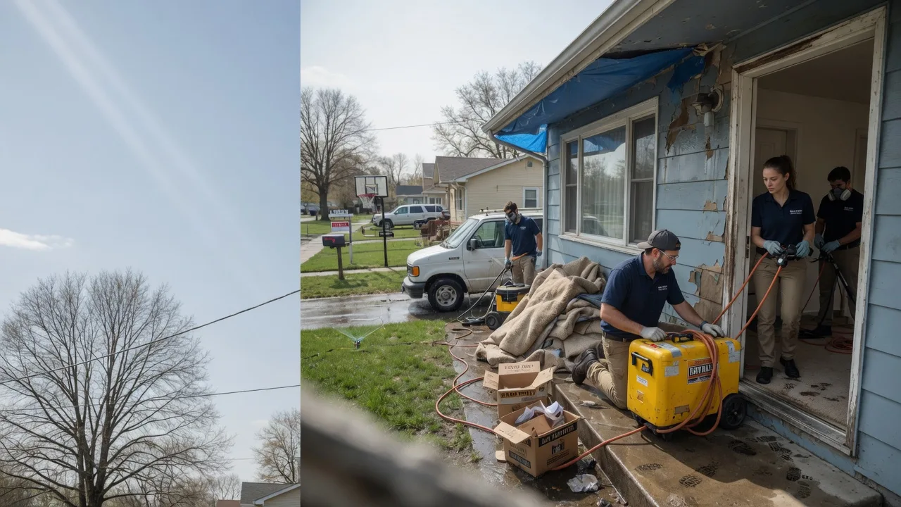 Basement Flood Cleanup in Mangum, OK near me